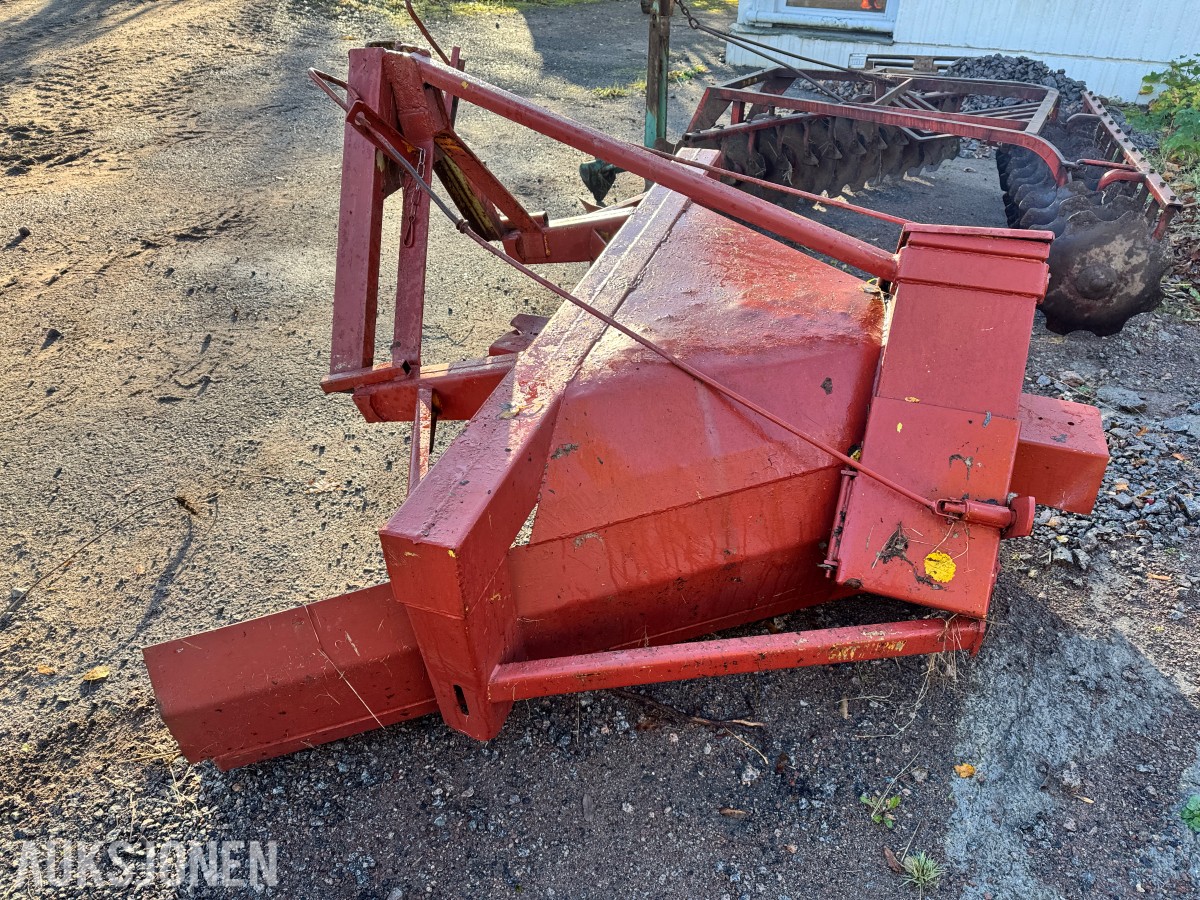 Vesmi snøfres til traktor med PTO-aksel og trepunktsfeste