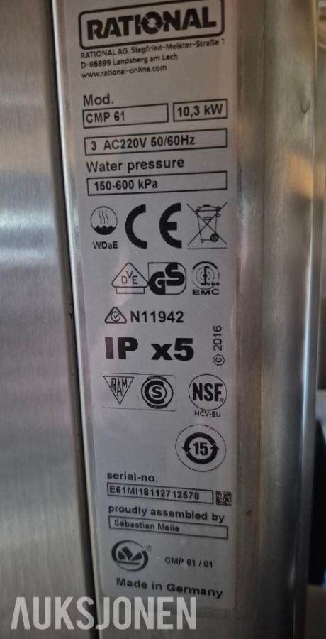 Rational Kombidamper CMP 61