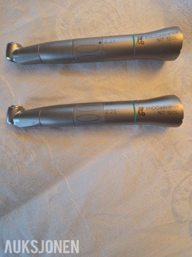  2 stk. KaVo ENDOadvance NT 120L endodontiske vinkelstykker