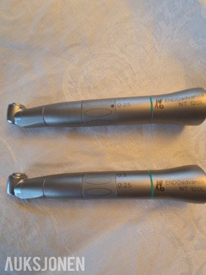 2 stk. KaVo ENDOadvance NT 120L endodontiske vinkelstykker