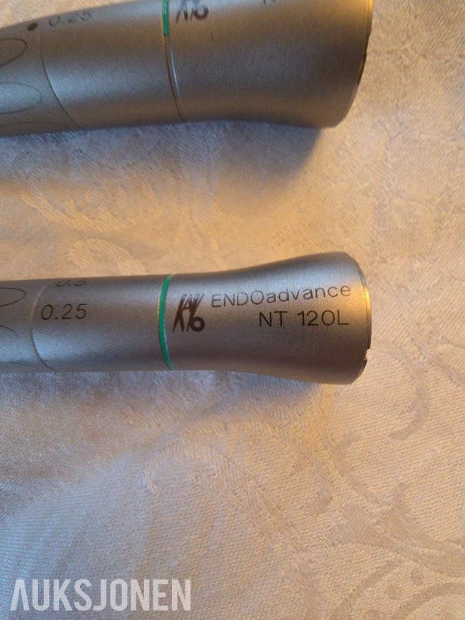  2 stk. KaVo ENDOadvance NT 120L endodontiske vinkelstykker