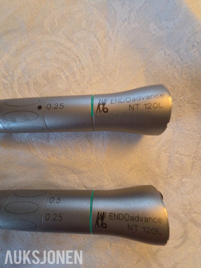  2 stk. KaVo ENDOadvance NT 120L endodontiske vinkelstykker