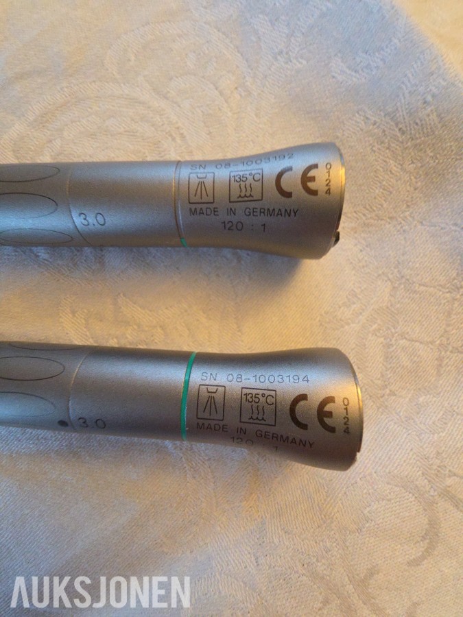  2 stk. KaVo ENDOadvance NT 120L endodontiske vinkelstykker