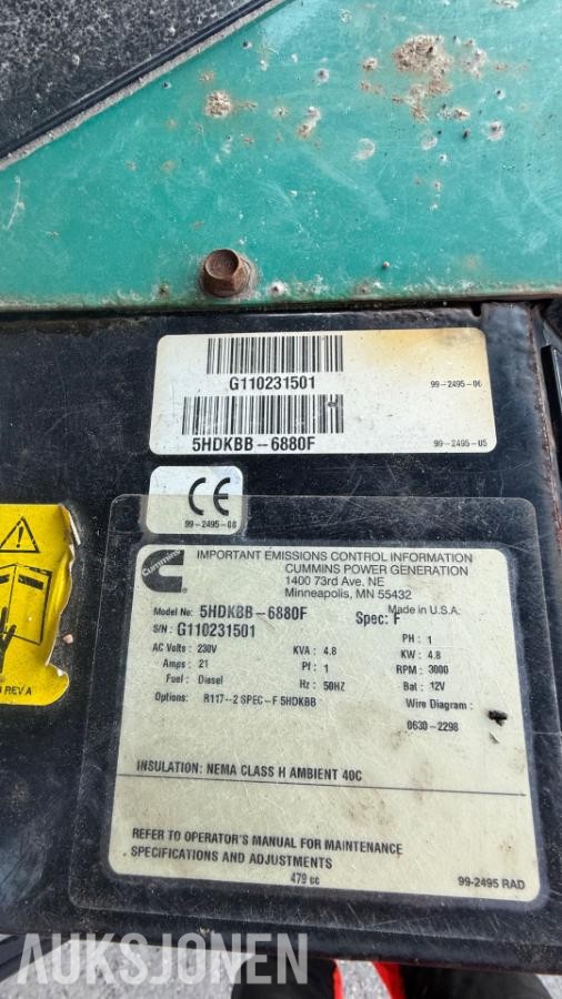 2011 HeatWork HW 3600 Teletiner