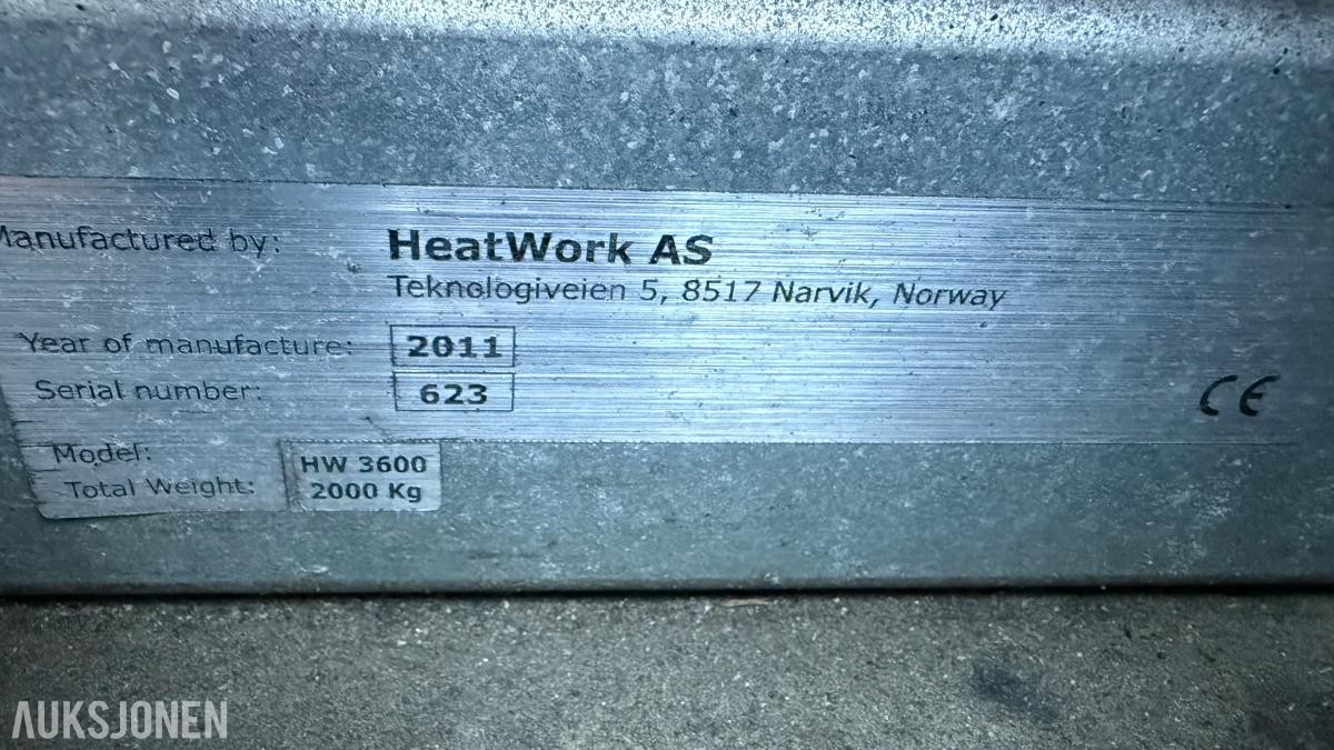 2011 HeatWork HW 3600 Teletiner