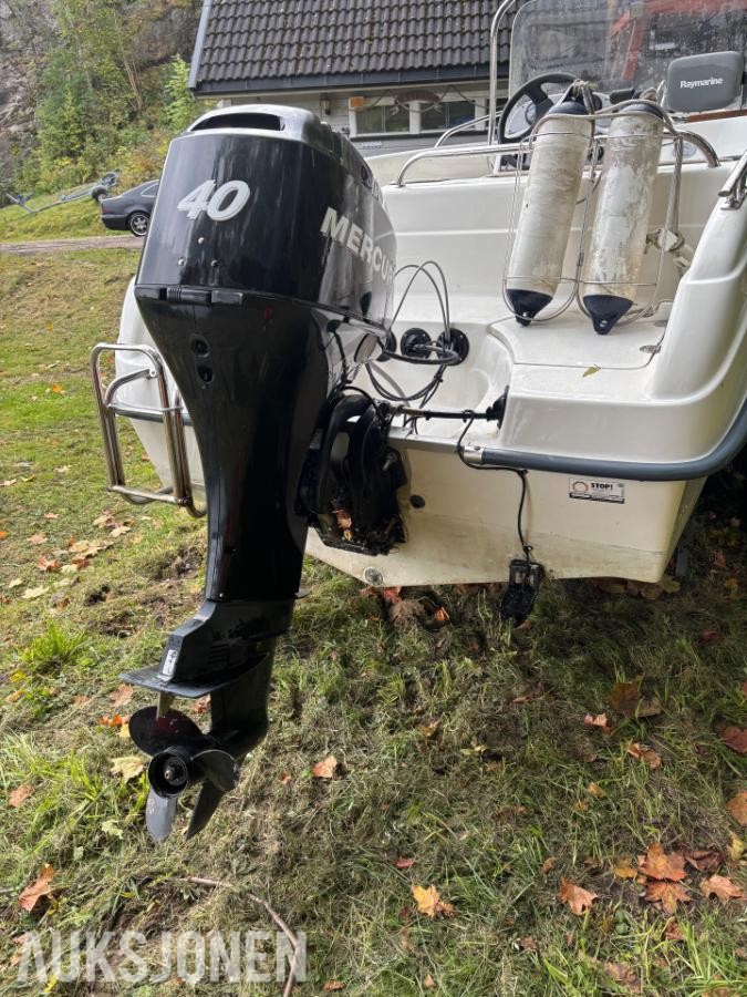 2007 Ryds 478 gt med Mercury 40 EFI 