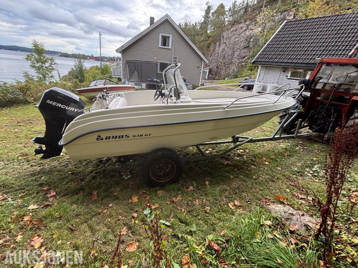2007 Ryds 478 gt med Mercury 40 EFI 
