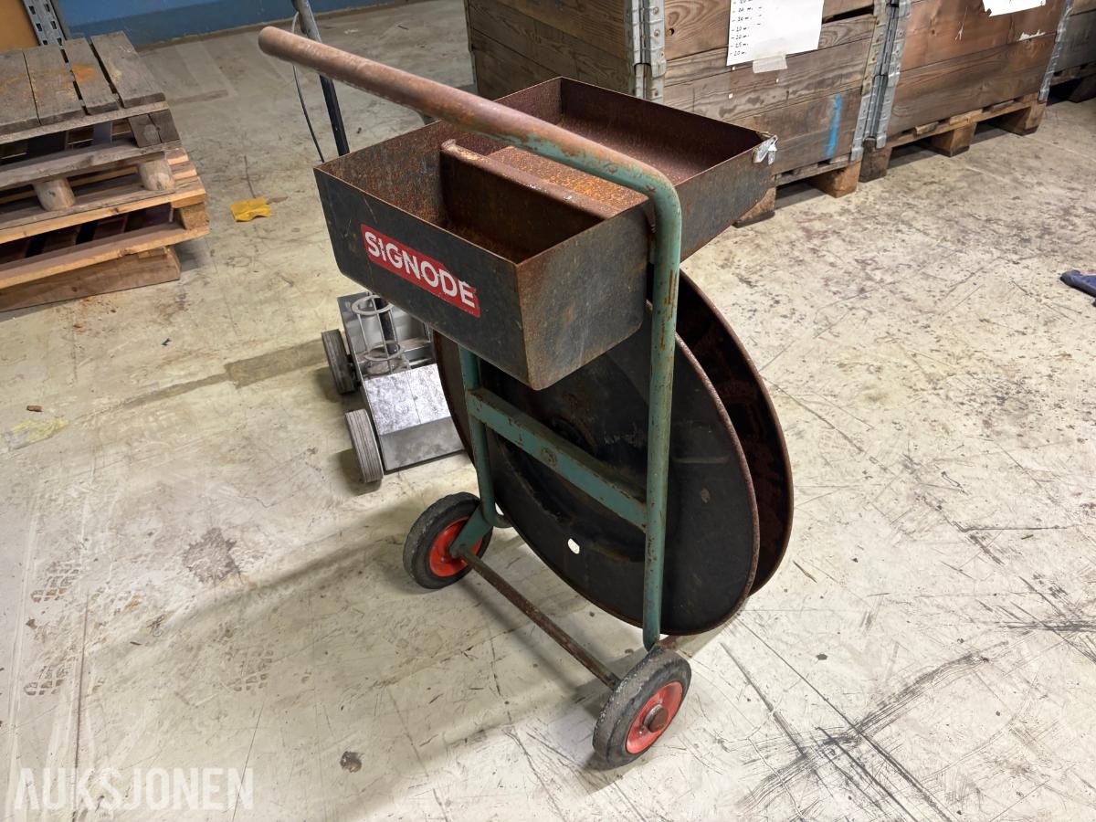 Signode båndavruller  og markeringsmaskin