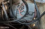 2 paller med diverse industrideler  – vifter, elmotorer osv. 