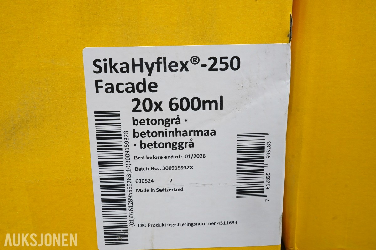 Parti Sika fugemasse og AdProLine spylevæske