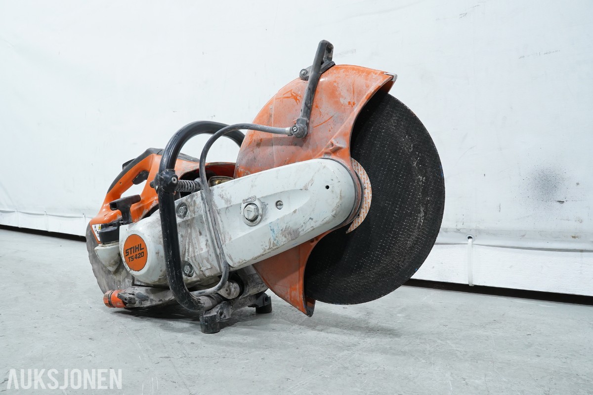 2025 STIHL TS 420 bensindrevet kappemaskin 350 mm