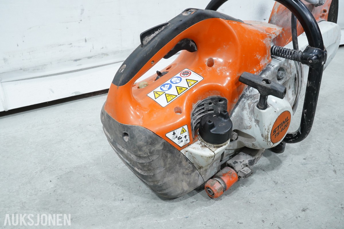 2025 STIHL TS 420 bensindrevet kappemaskin 350 mm