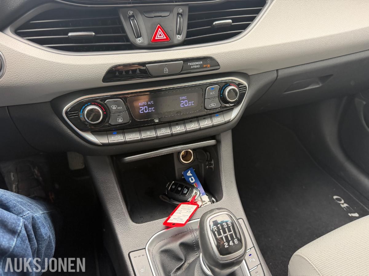 2018 Hyundai I30 1.0 T-GDI 120HK NAVI,DAB,R-KAMERA, 135000KM