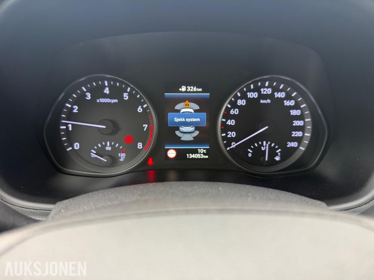 2018 Hyundai I30 1.0 T-GDI 120HK NAVI,DAB,R-KAMERA, 135000KM