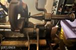 Ridgid 535 gjengemaskin på stativ med gjengebakker