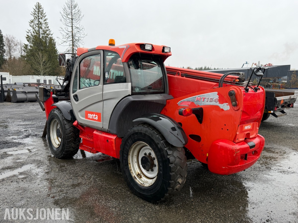 2012 Manitou MT1840 Teleskoptruck, 3200 timer, 18m løftehøyde 