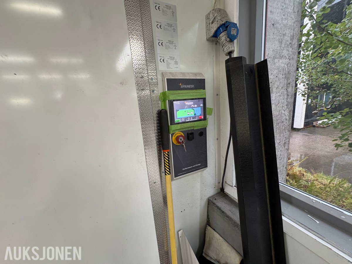 2024 Spanesi komplett lakkboks / sprøytekabin – montert ny i 2026