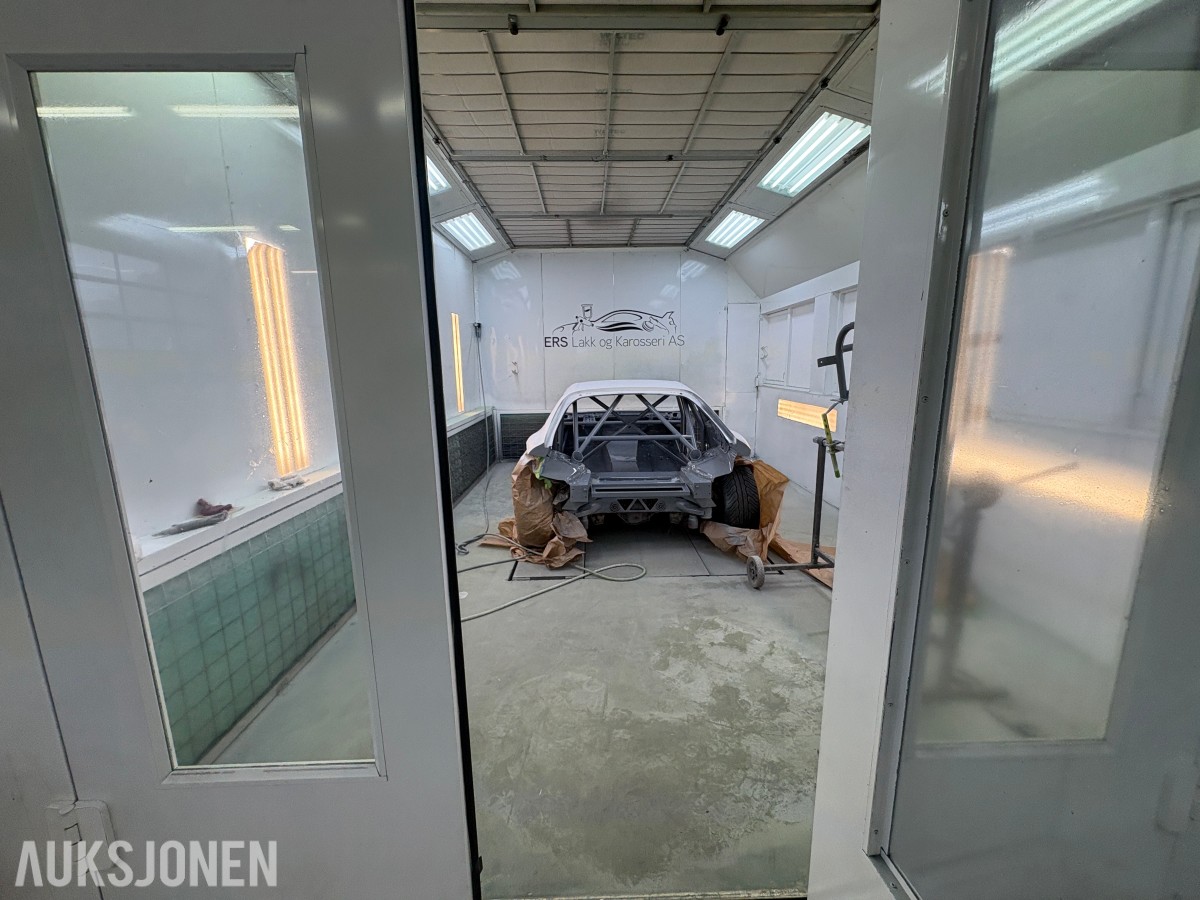 2024 Spanesi komplett lakkboks / sprøytekabin – montert ny i 2026