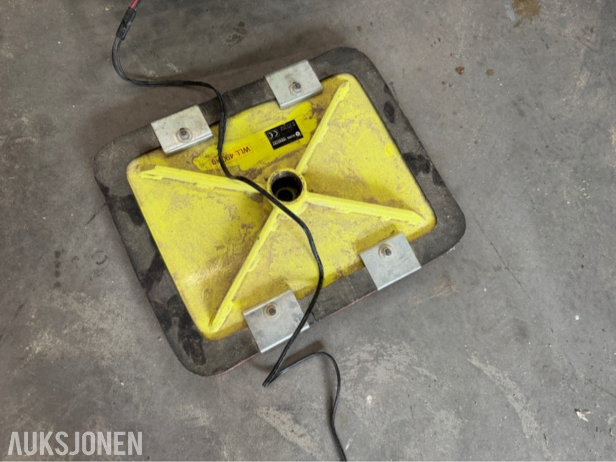 AL-vac vakuumløfter med sugeplate og lader