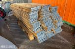 57 stk. pallekarmer i tre med metallbeslag - 1kolli 