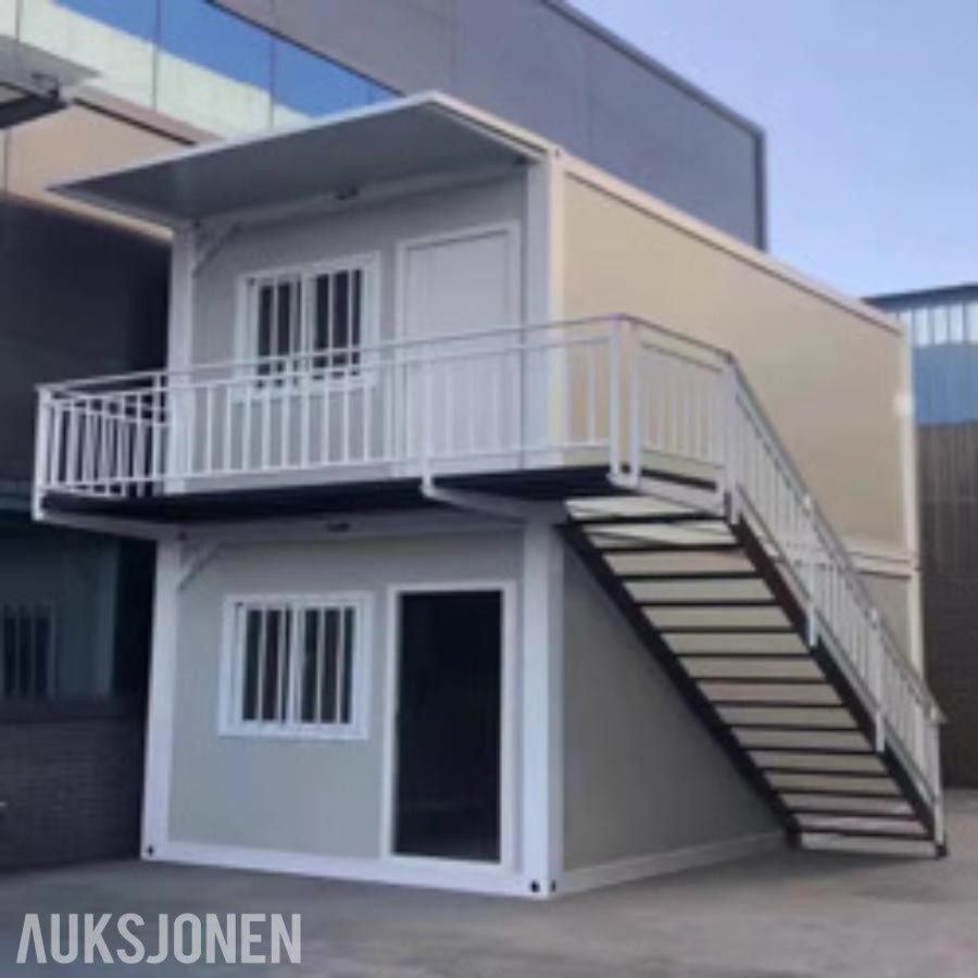 Container hus/brakke - Komplett byggesett - 