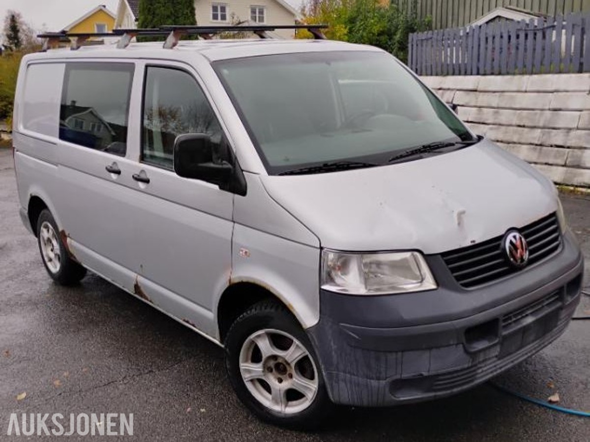 2009 Volkswagen TRANSPORTER 1.9 TDI 102HK REP. OBJEKT HENGERFESTE 3-SETER