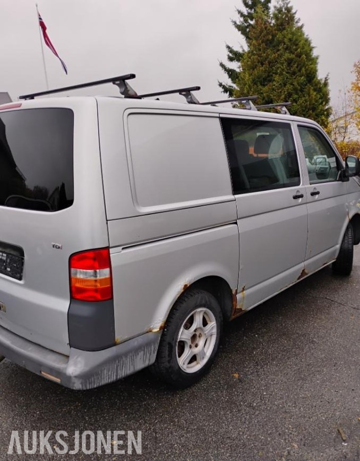 2009 Volkswagen TRANSPORTER 1.9 TDI 102HK REP. OBJEKT HENGERFESTE 3-SETER