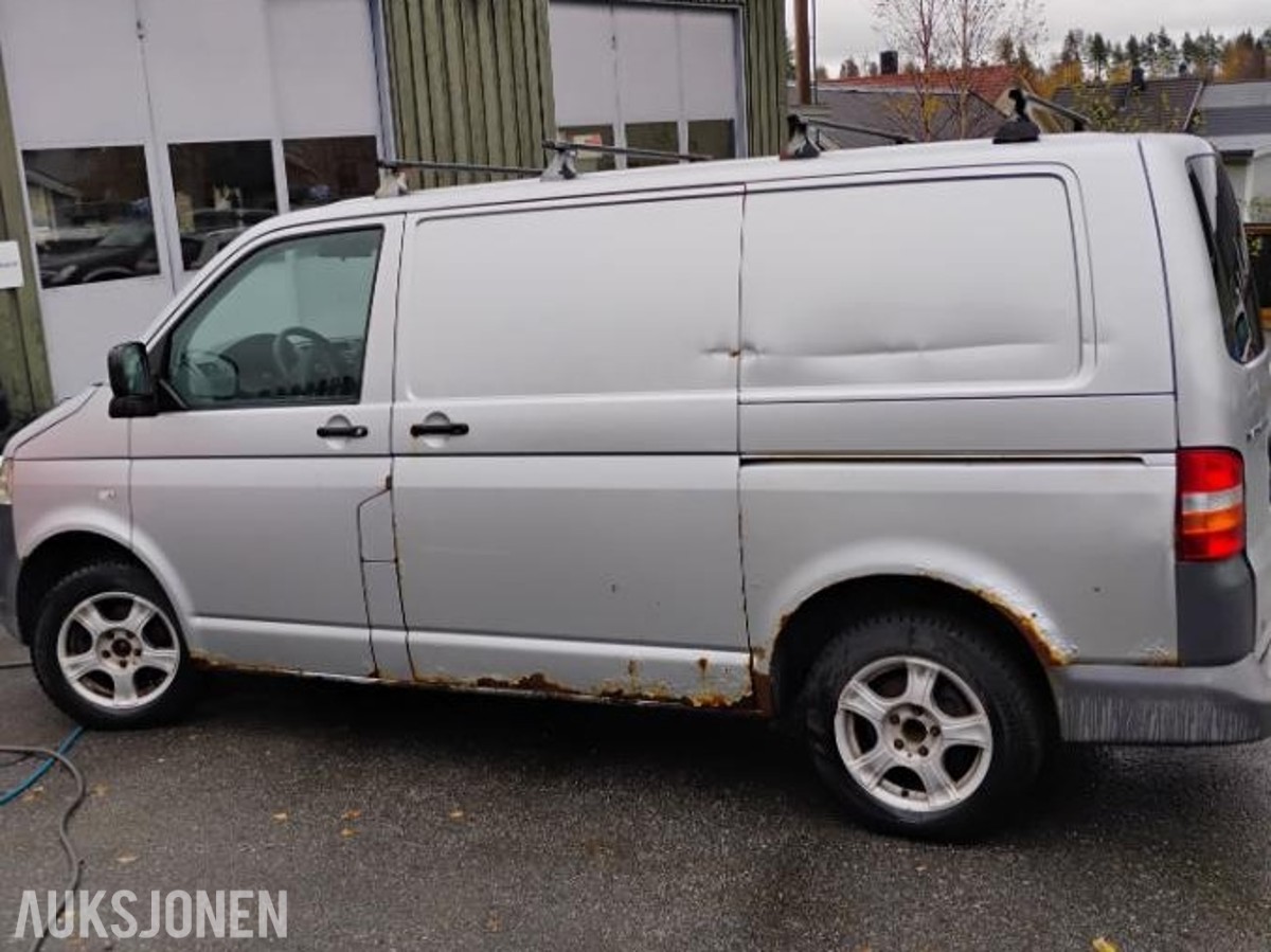 2009 Volkswagen TRANSPORTER 1.9 TDI 102HK REP. OBJEKT HENGERFESTE 3-SETER
