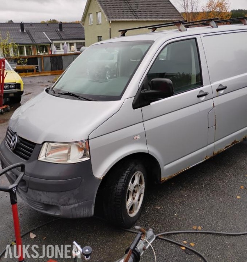 2009 Volkswagen TRANSPORTER 1.9 TDI 102HK REP. OBJEKT HENGERFESTE 3-SETER