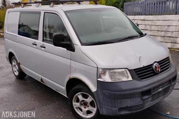 2009 Volkswagen TRANSPORTER 1.9 TDI 102HK REP. OBJEKT HENGERFESTE 3-SETER