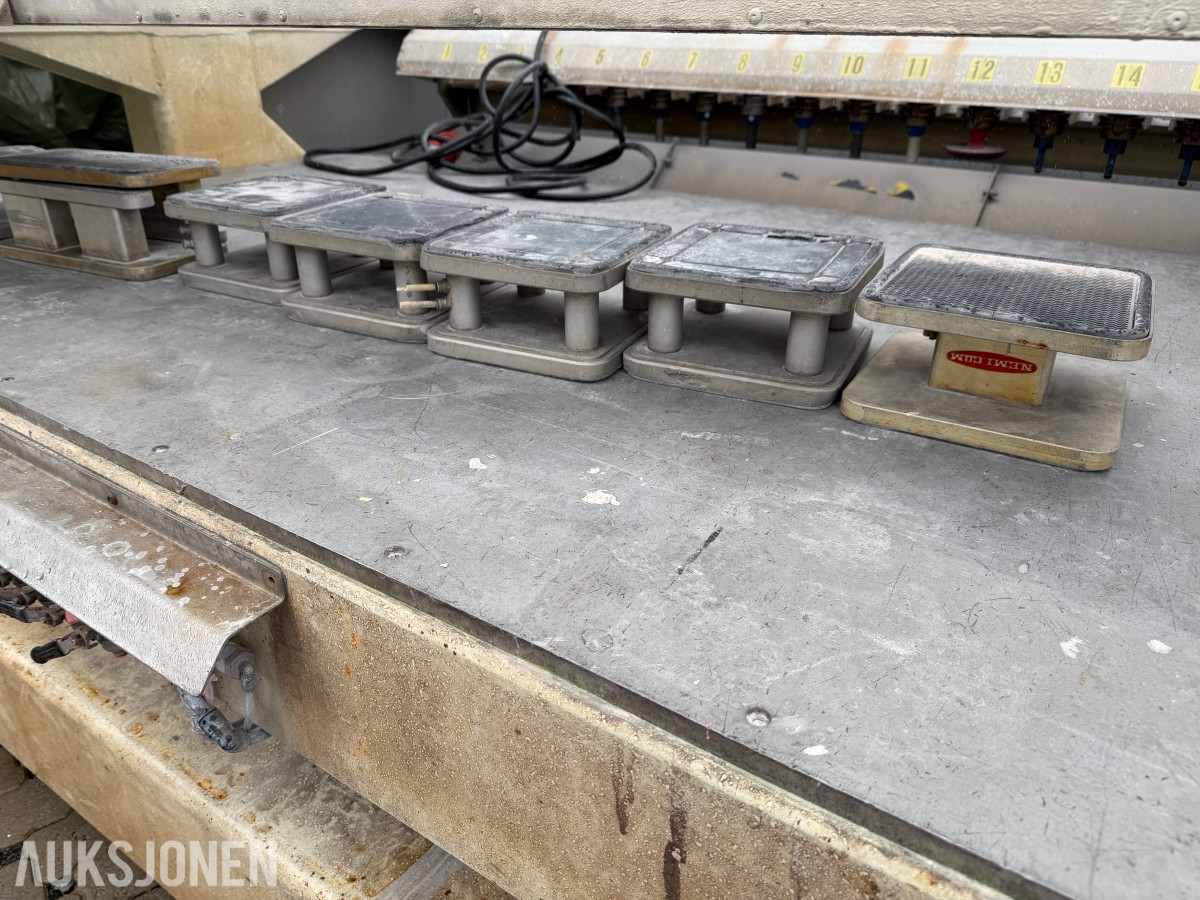 2 stk. Scandivent CNC-maskiner og reservedeler | CnCut-C4 og CnCut C3