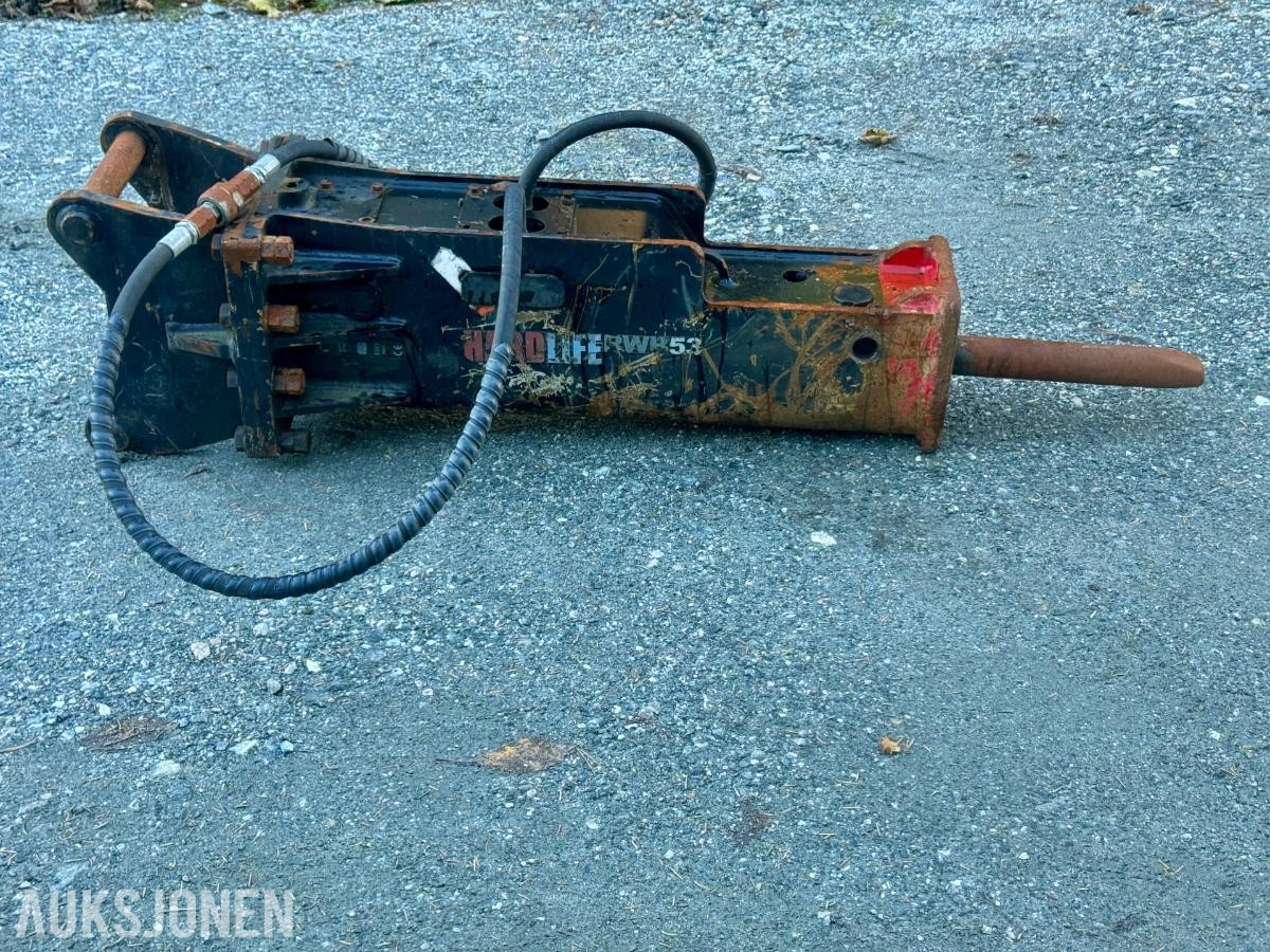 2025 Hardlife RWB53 hydraulisk pigghammer 2-4 tonn