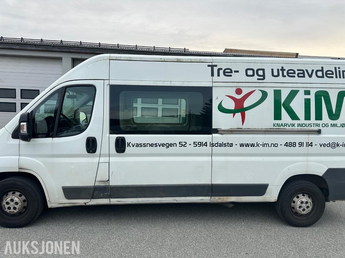 2017 Peugeot Boxer, BOXER 2.0-131 D 4X4 KAMERA 2X SKYVEDØR, 129850km