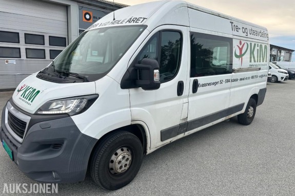 2017 Peugeot Boxer, BOXER 2.0-131 D 4X4 KAMERA 2X SKYVEDØR, 129850km