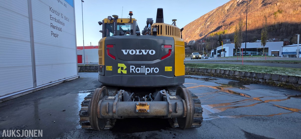2015 Volvo ECR145DL Jernbane Maskin – 4 586 timer