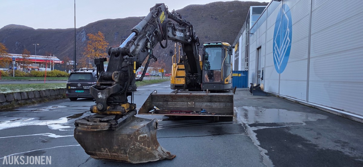 2015 Volvo ECR145DL Jernbane Maskin – 4 586 timer