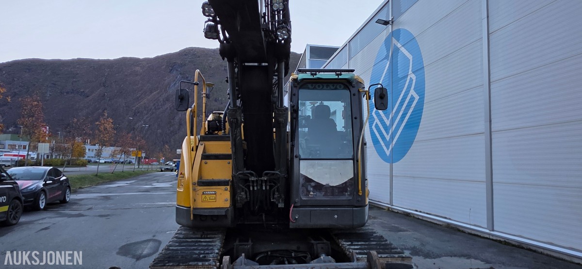 2015 Volvo ECR145DL Jernbane Maskin – 4 586 timer