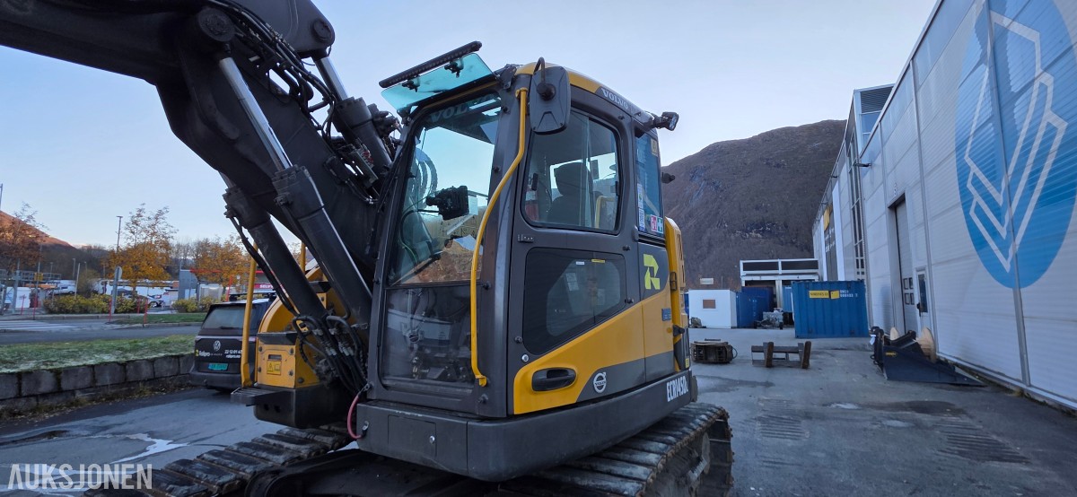 2015 Volvo ECR145DL Jernbane Maskin – 4 586 timer