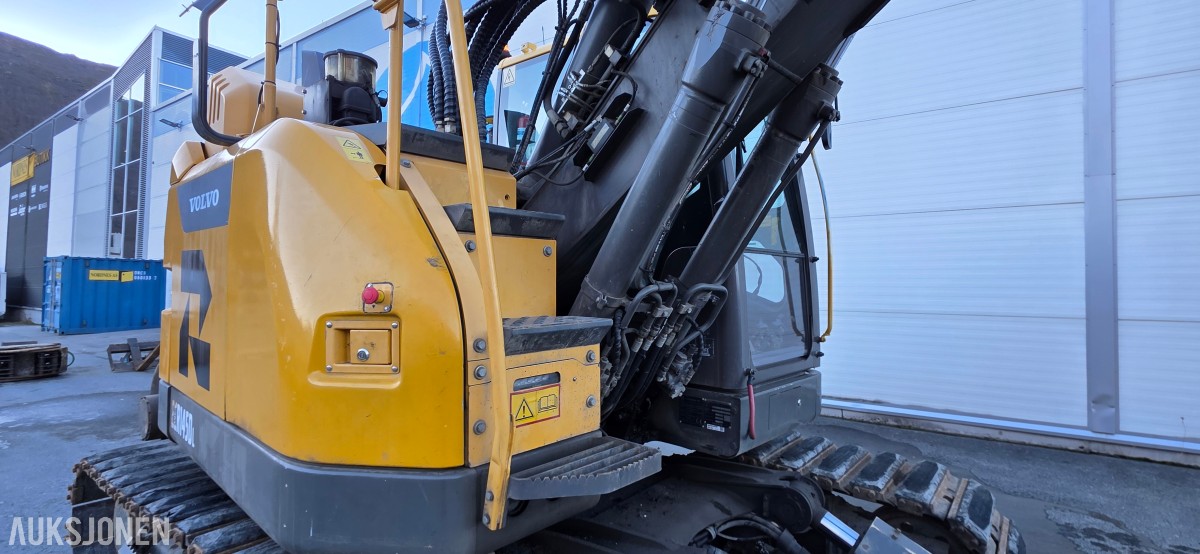 2015 Volvo ECR145DL Jernbane Maskin – 4 586 timer