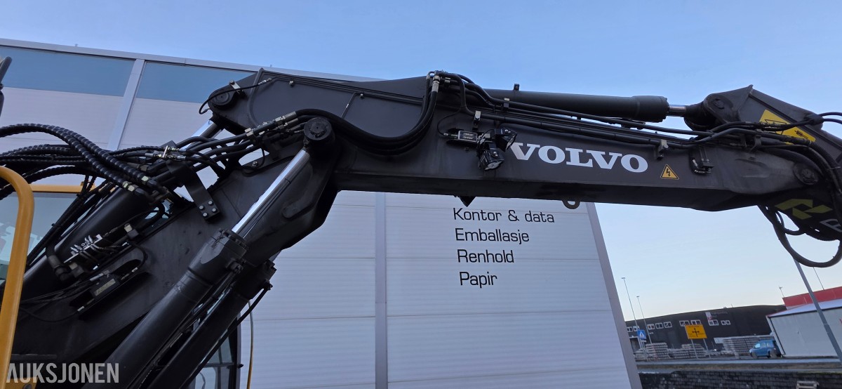 2015 Volvo ECR145DL Jernbane Maskin – 4 586 timer