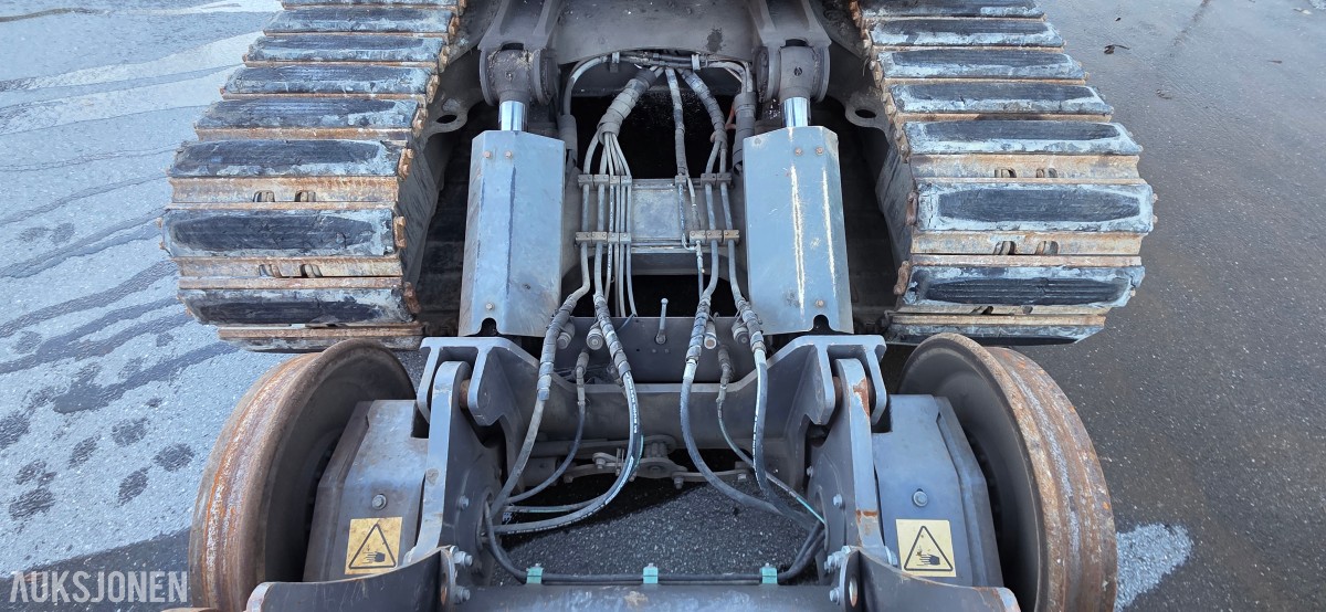2015 Volvo ECR145DL Jernbane Maskin – 4 586 timer
