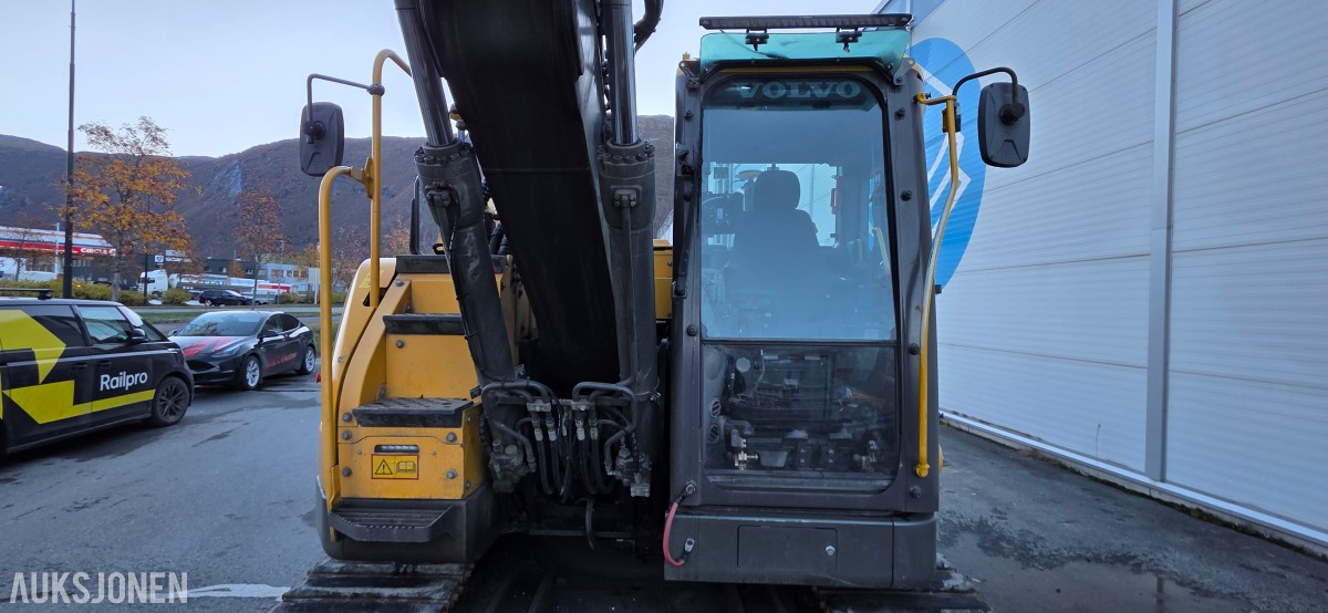 2015 Volvo ECR145DL Jernbane Maskin – 4 586 timer