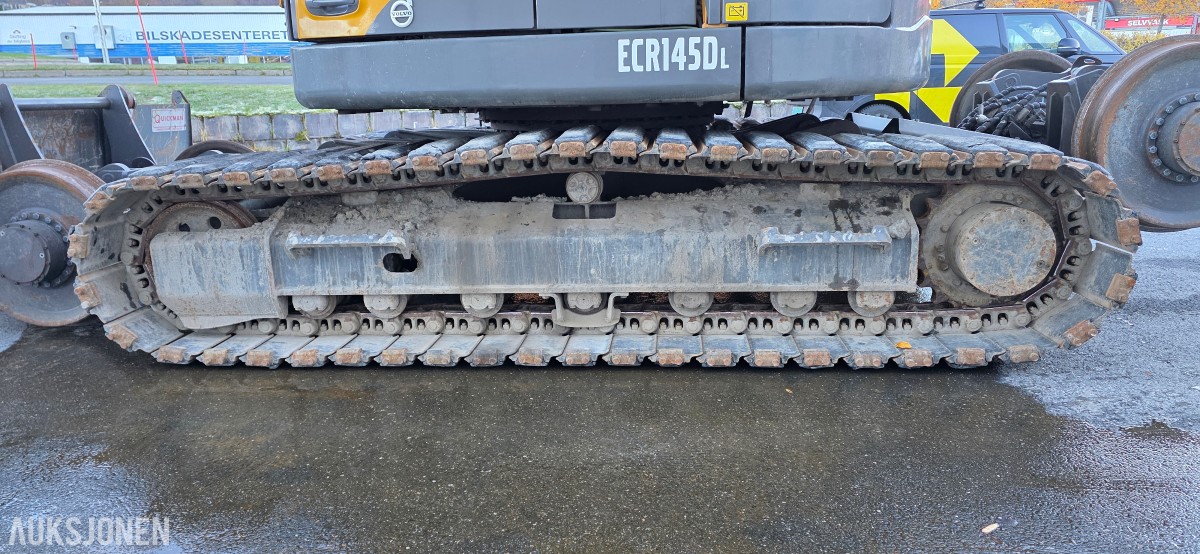 2015 Volvo ECR145DL Jernbane Maskin – 4 586 timer