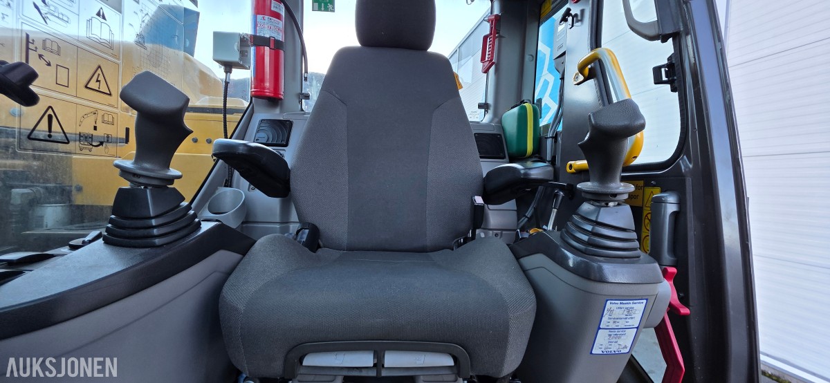 2015 Volvo ECR145DL Jernbane Maskin – 4 586 timer