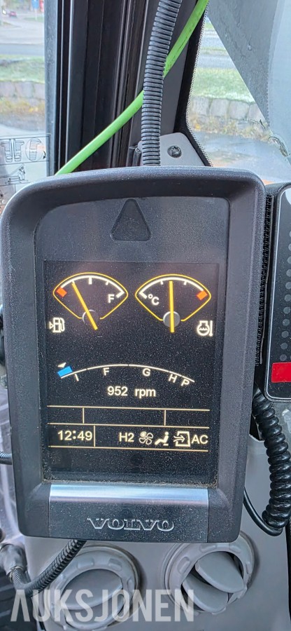 2015 Volvo ECR145DL Jernbane Maskin – 4 586 timer