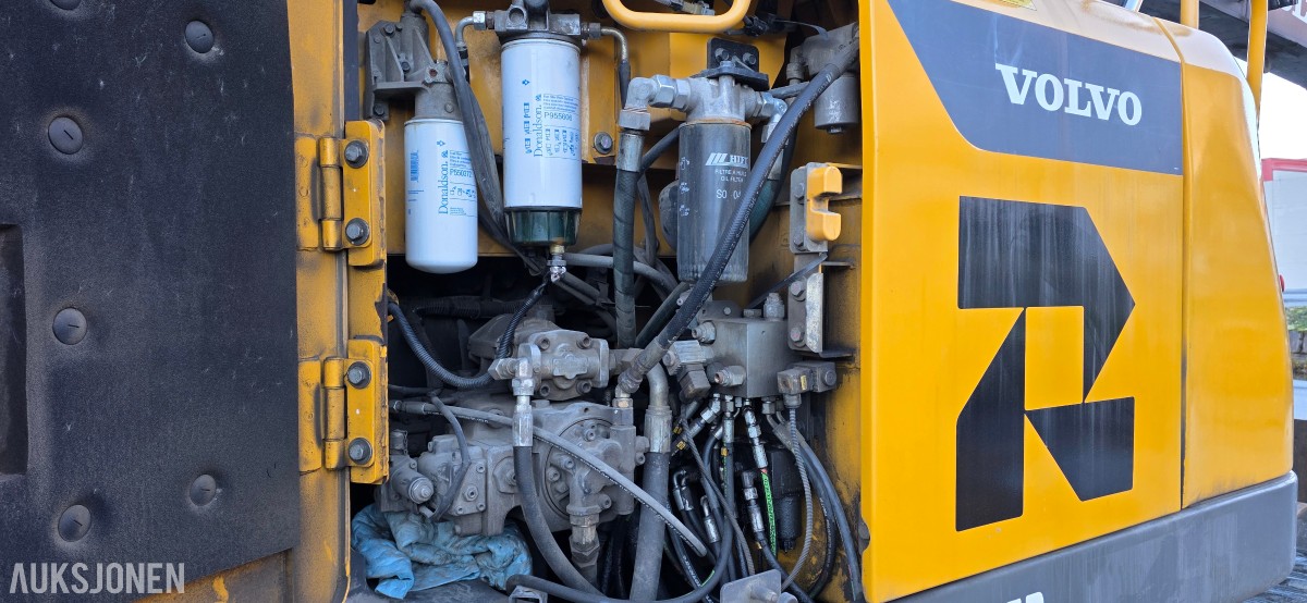 2015 Volvo ECR145DL Jernbane Maskin – 4 586 timer