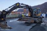 2015 Volvo ECR145DL Jernbane Maskin – 4 586 timer