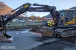 2015 Volvo ECR145DL Jernbane Maskin – 4 586 timer