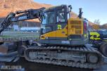 2015 Volvo ECR145DL Jernbane Maskin – 4 586 timer