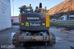 2015 Volvo ECR145DL Jernbane Maskin – 4 586 timer